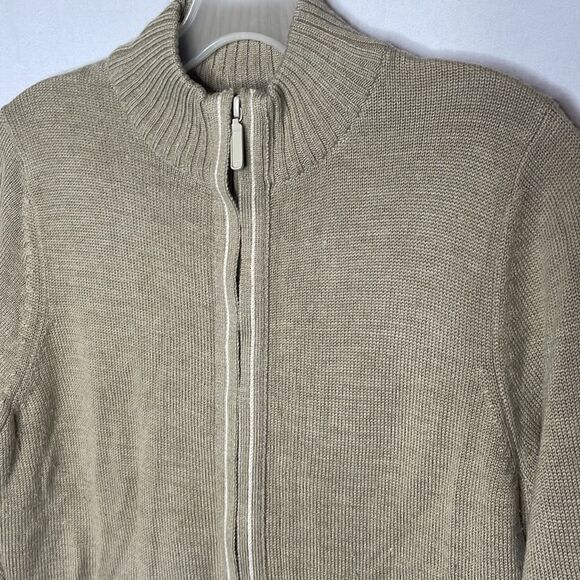 Woolrich full Zip Wool Blend Sweater. Size Medium. - Picture 2 of 7